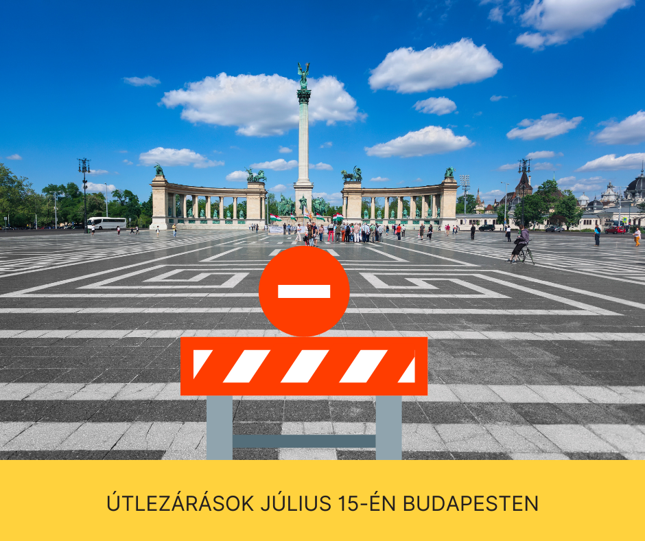 Közlekedési változások július 15-én Budapesten