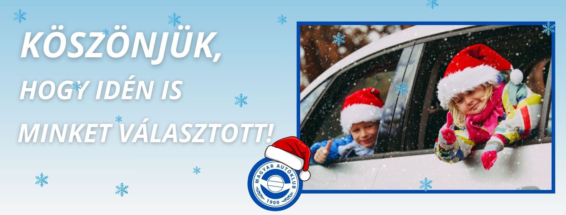 Köszönjük, hogy 2025-ben is minket választott!