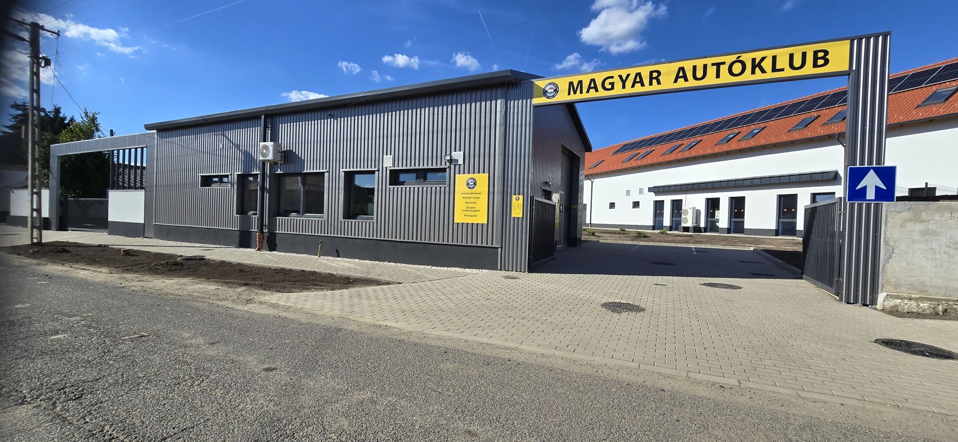 Megnyitottuk vizsgapontunkat Rakamazon